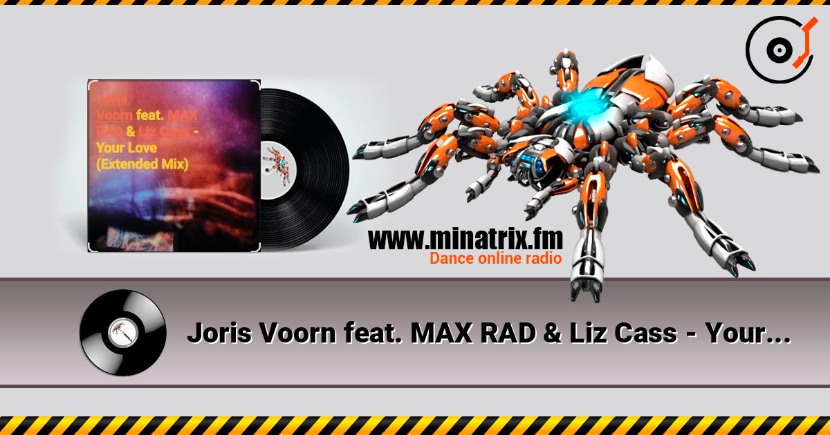 Joris Voorn feat. MAX RAD & Liz Cass - Your Love (Extended Mix) Joris Voorn feat. MAX RAD & Liz Cass - Your Love (Extended Mix) Слухати онлайн та завантажити MP3