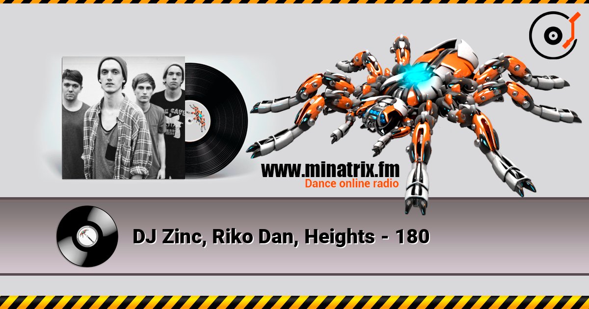 DJ Zinc, Riko Dan, Heights - 180 Listen online and download MP3