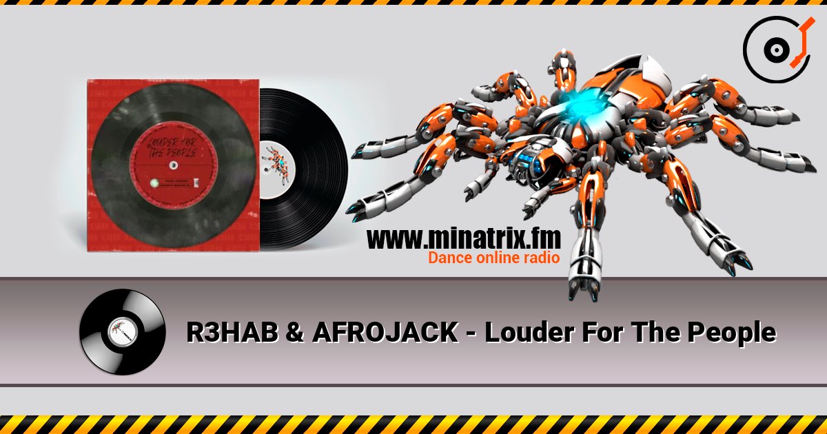 R3HAB & AFROJACK - Louder For The People слушать онлайн и скачать mp3