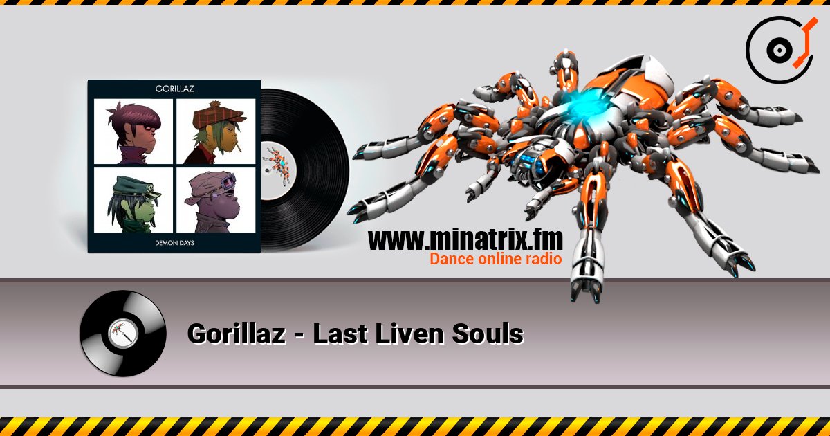 Gorillaz - Last Liven Souls Online hören und MP3 herunterladen