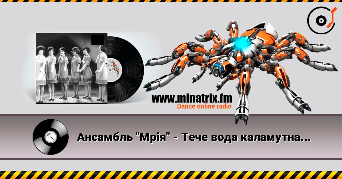 Ансамбль "Мрія" - Тече вода каламутна Listen online and download MP3