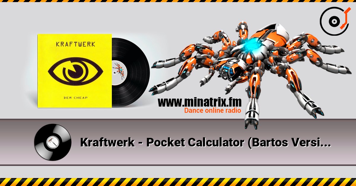 Kraftwerk - Pocket Calculator (Bartos Version) Listen online and download MP3