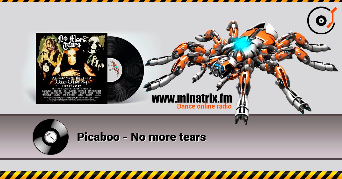 Picaboo - No more tears Écouter en ligne et télécharger MP3