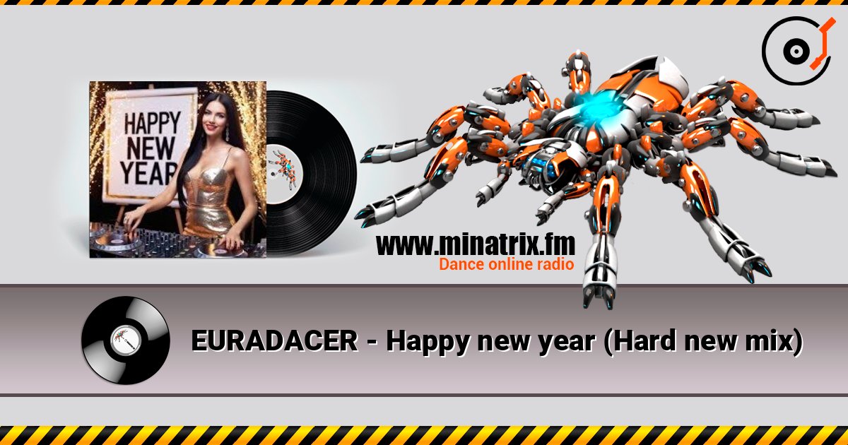 EURADACER - Happy new year (Hard new mix) слушать онлайн и скачать mp3