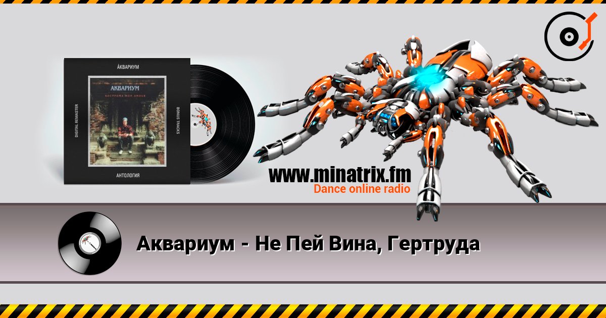 Аквариум - Не Пей Вина, Гертруда слушать онлайн и скачать mp3