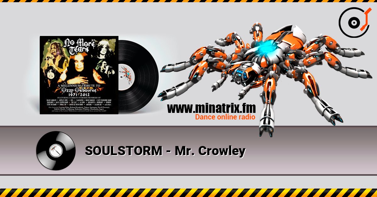 SOULSTORM - Mr. Crowley слушать онлайн и скачать mp3