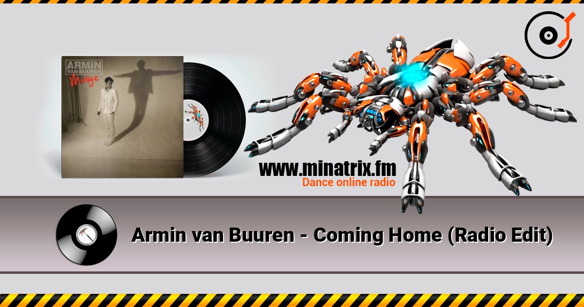 Armin van Buuren - Coming Home (Radio Edit) Online hören und MP3 herunterladen