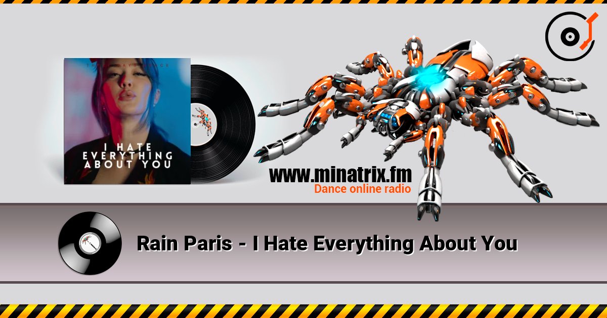 Rain Paris - I Hate Everything About You listen online in high quality | Minatrix.FM