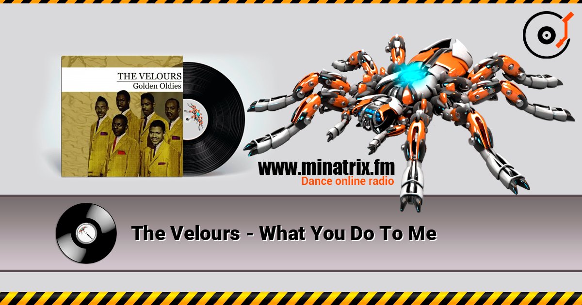 The Velours - What You Do To Me слушать онлайн в высоком качестве | Minatrix.FM