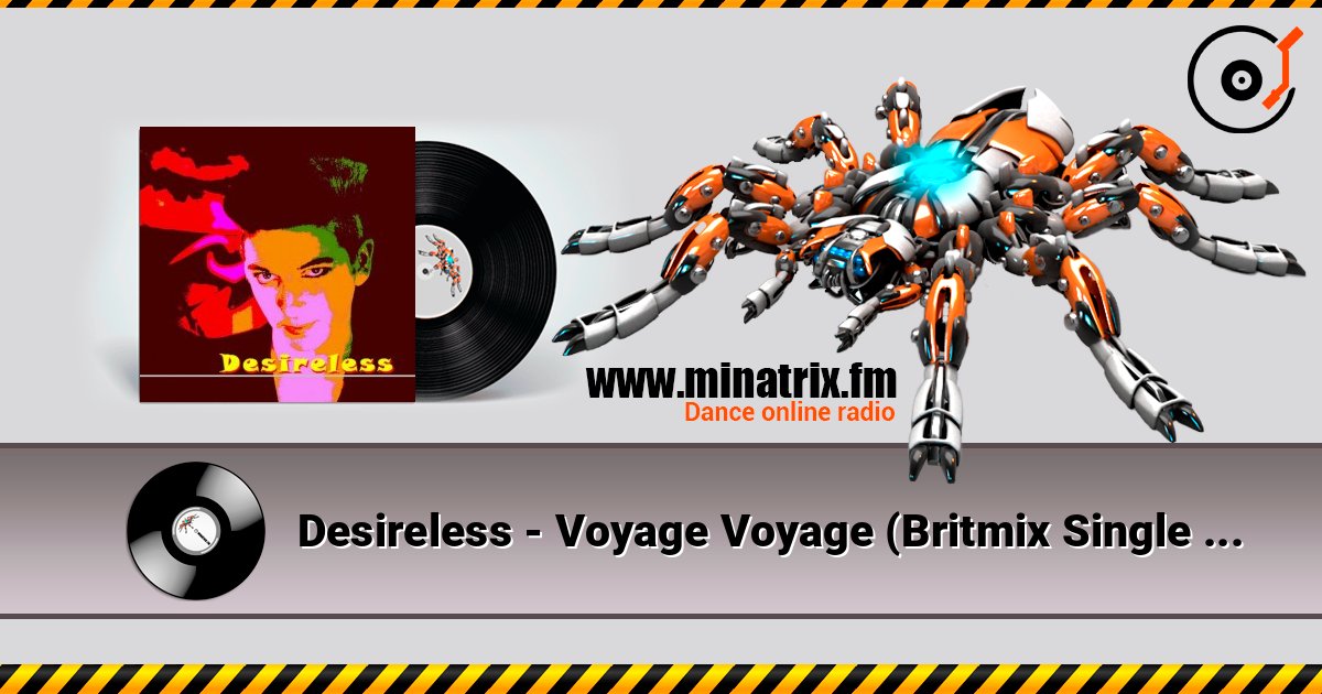 Desireless - Voyage Voyage (Britmix Single Version) слухати онлайн у високій якості | Minatrix.FM