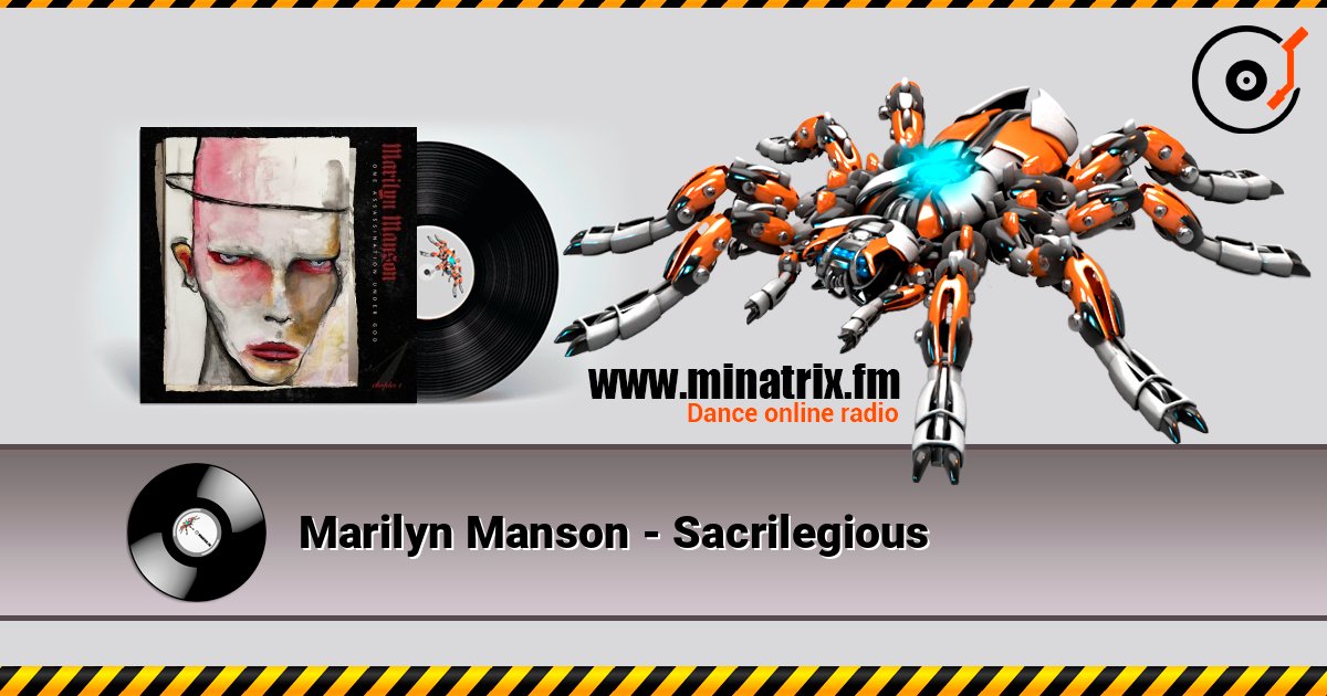 Marilyn Manson - Sacrilegious listen online in high quality | Minatrix.FM