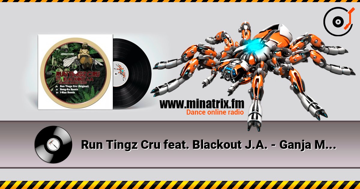 Run Tingz Cru feat. Blackout J.A. - Ganja Man Ting (Bong-Ra Remix) 在线收听高音质 | Minatrix.FM