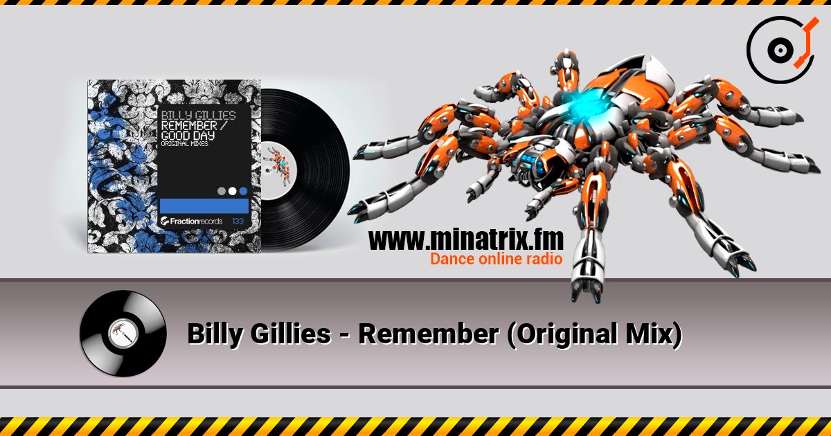 Billy Gillies - Remember (Original Mix) escuchar en línea en alta calidad | Minatrix.FM
