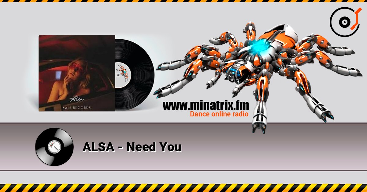 ALSA - Need You слушать онлайн в высоком качестве | Minatrix.FM
