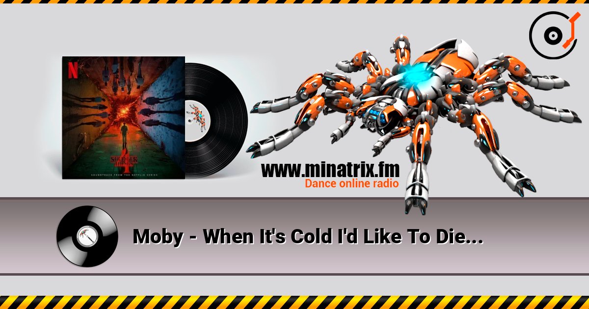 Moby - When It's Cold I'd Like To Die слушать онлайн в высоком качестве | Minatrix.FM