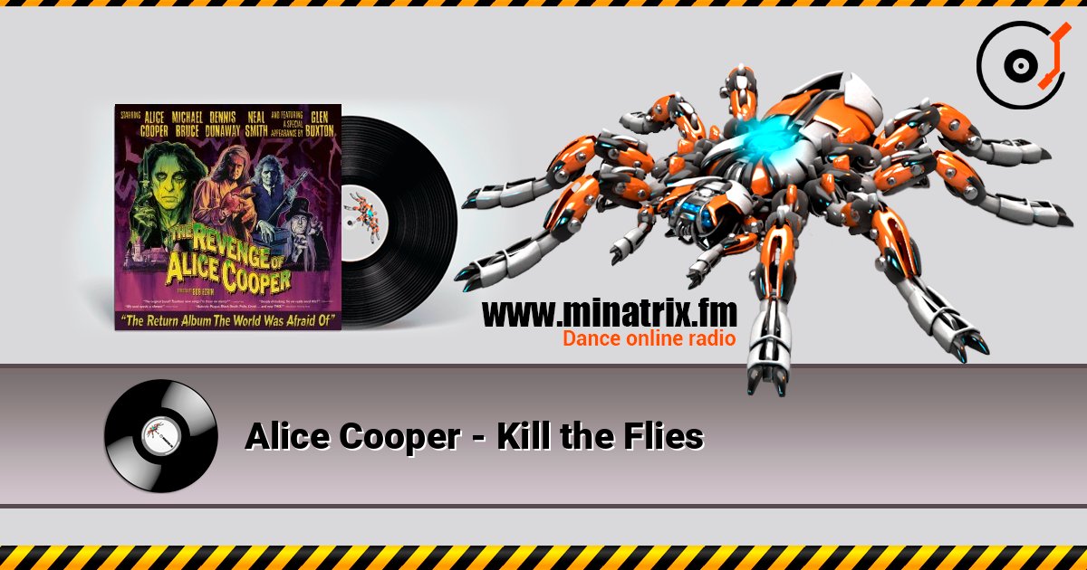 Alice Cooper - Kill the Flies listen online in high quality | Minatrix.FM