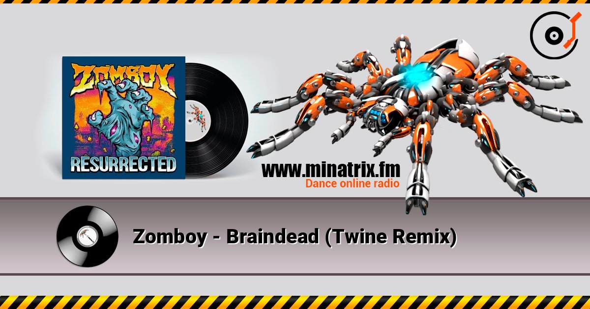 Zomboy - Braindead (Twine Remix) слушать онлайн в высоком качестве | Minatrix.FM