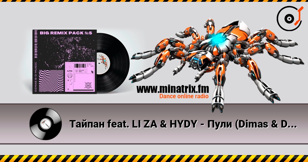 Тайпан feat. LI ZA & HYDY - Пули (Dimas & D-Music Remix) escuchar en línea en alta calidad | Minatrix.FM