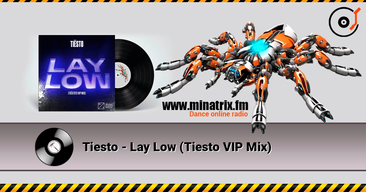 Tiesto - Lay Low (Tiesto VIP Mix) escuchar en línea en alta calidad | Minatrix.FM