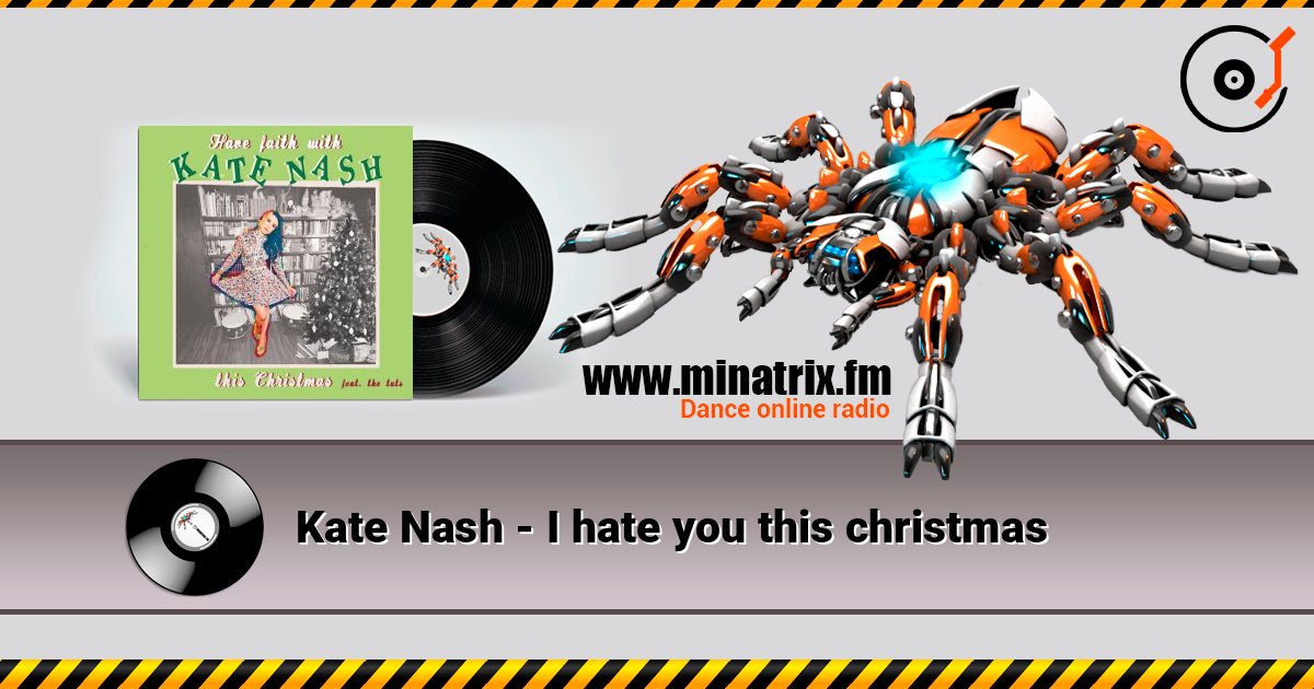 Kate Nash - I hate you this christmas listen online in high quality | Minatrix.FM