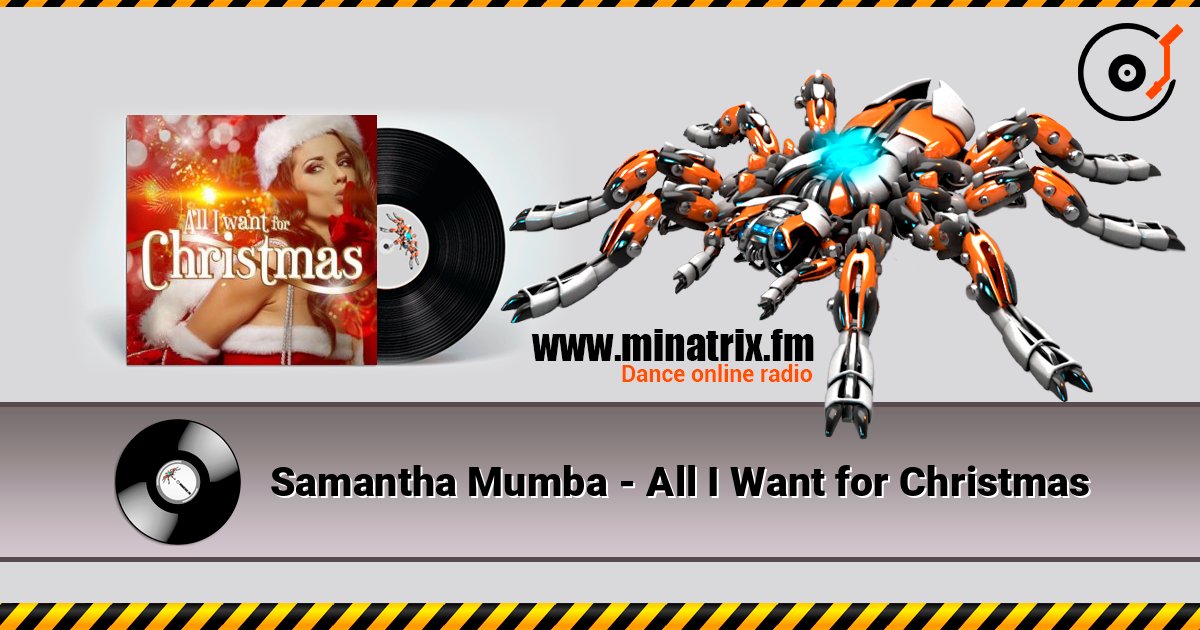 Samantha Mumba - All I Want for Christmas слушать онлайн в высоком качестве | Minatrix.FM