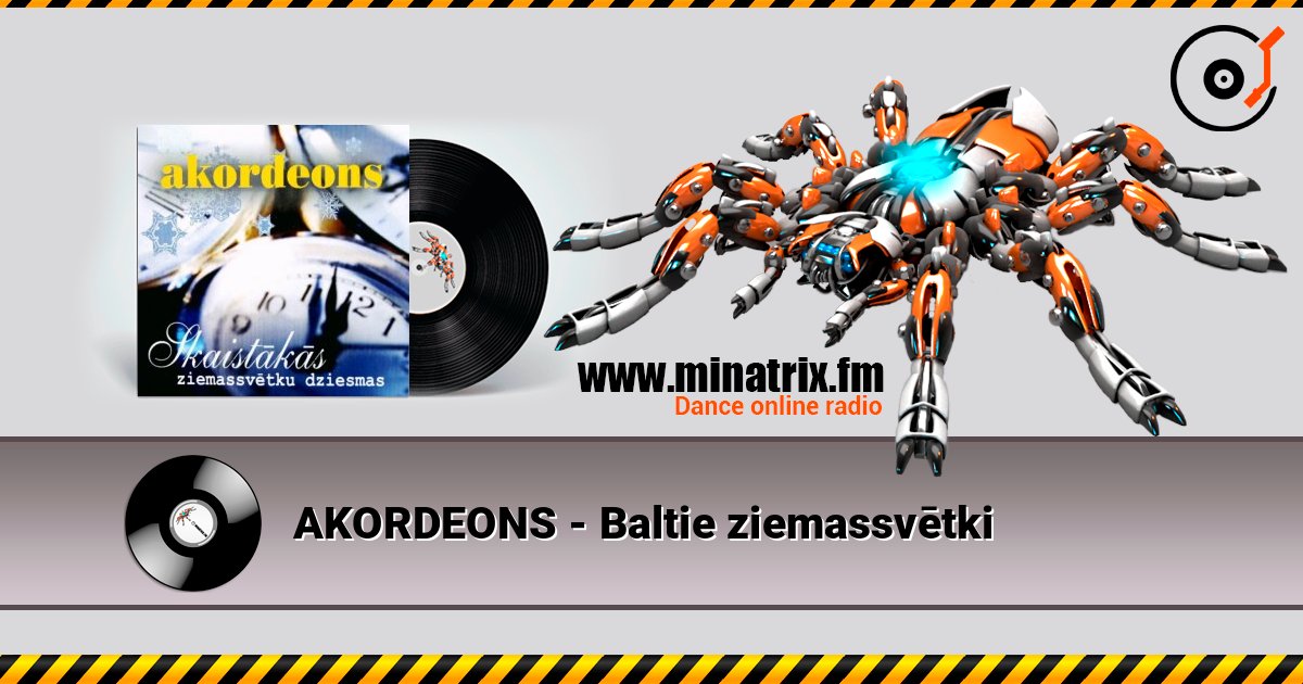 AKORDEONS - Baltie ziemassvētki слушать онлайн в высоком качестве | Minatrix.FM