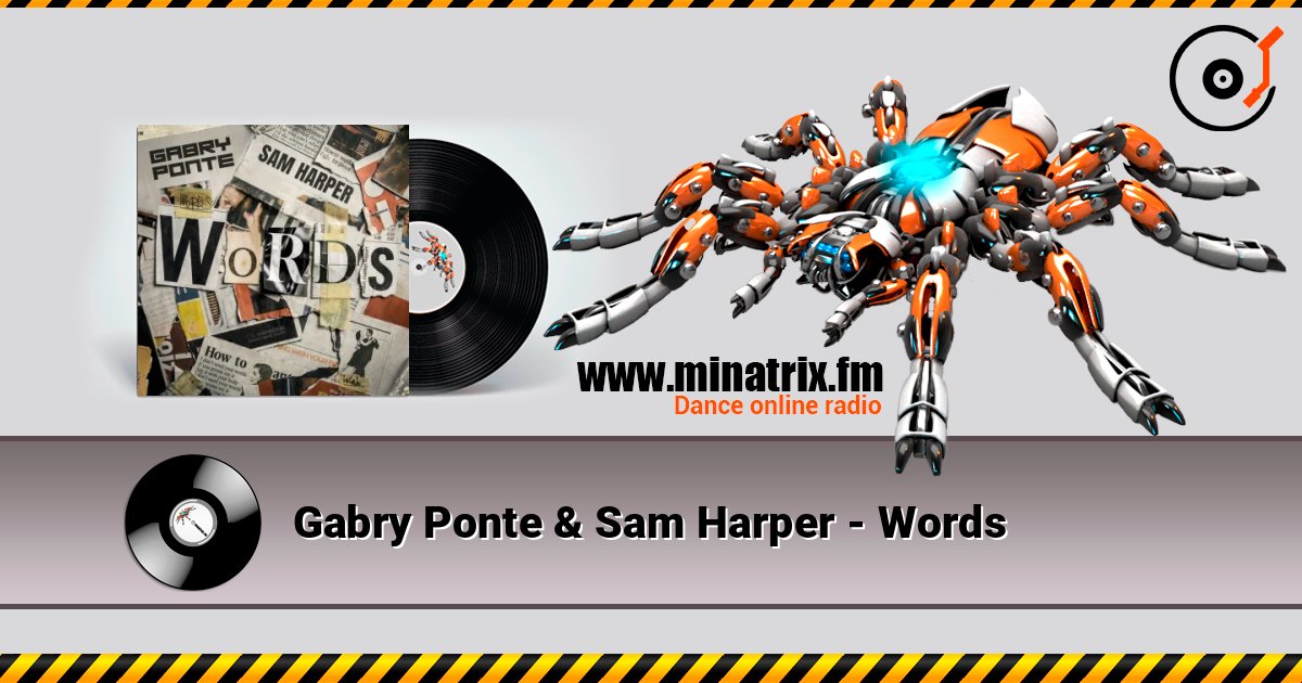 Gabry Ponte & Sam Harper - Words 在线收听高音质 | Minatrix.FM
