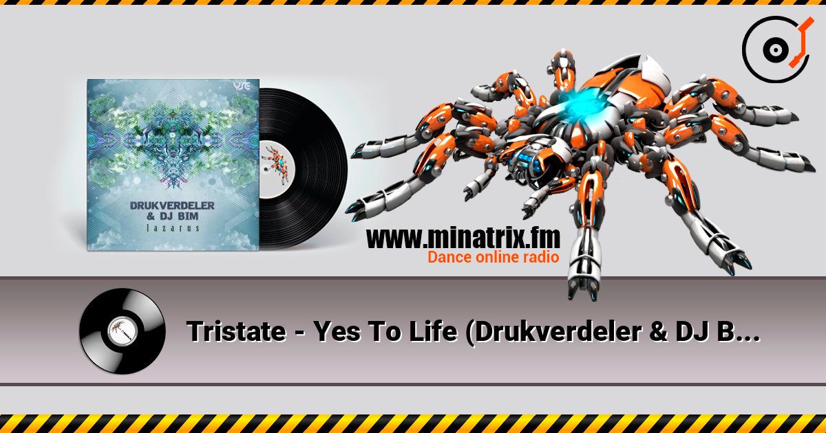 Tristate - Yes To Life (Drukverdeler & DJ Bim - Polished Remix Version) слушать онлайн в высоком качестве | Minatrix.FM