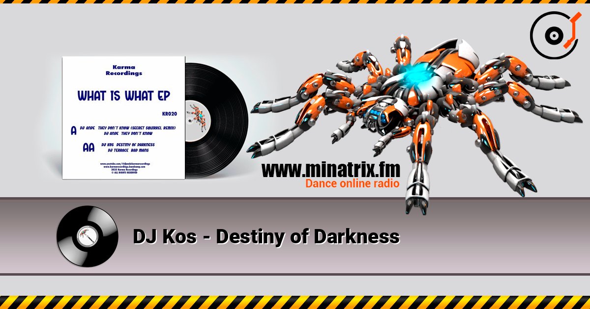DJ Kos - Destiny of Darkness online in hoher Qualität hören | Minatrix.FM