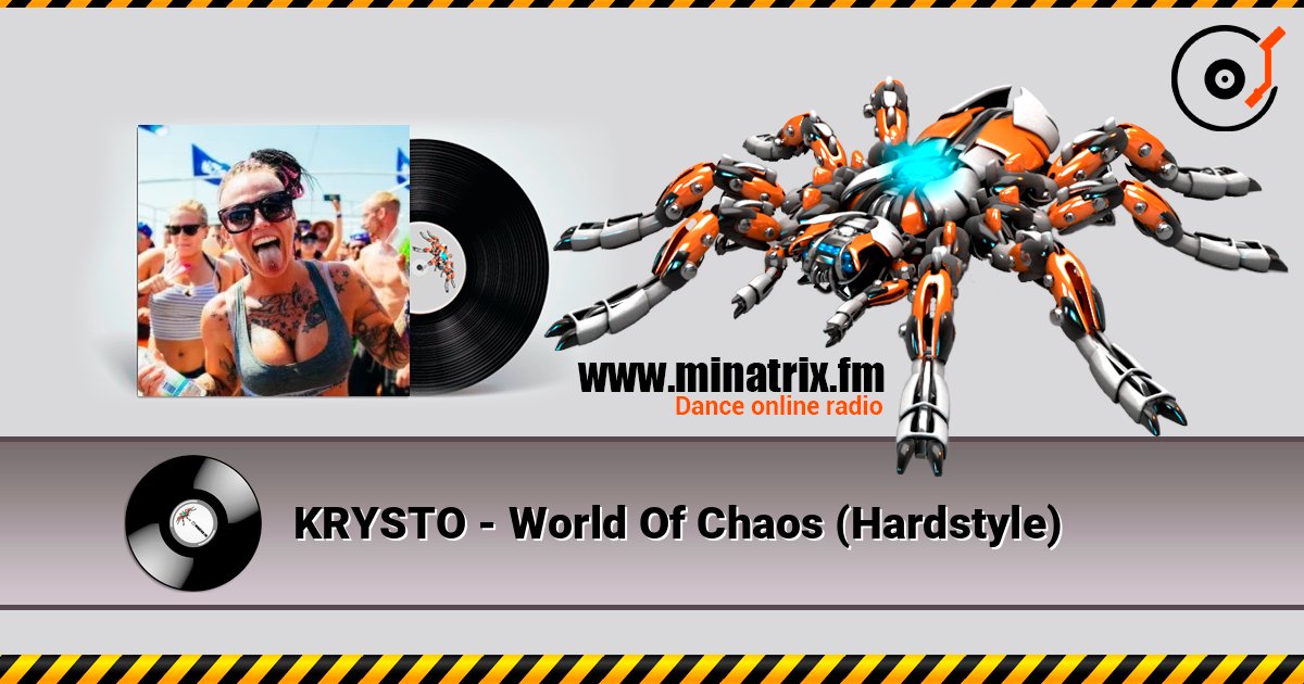 KRYSTO - World Of Chaos (Hardstyle) слушать онлайн в высоком качестве | Minatrix.FM