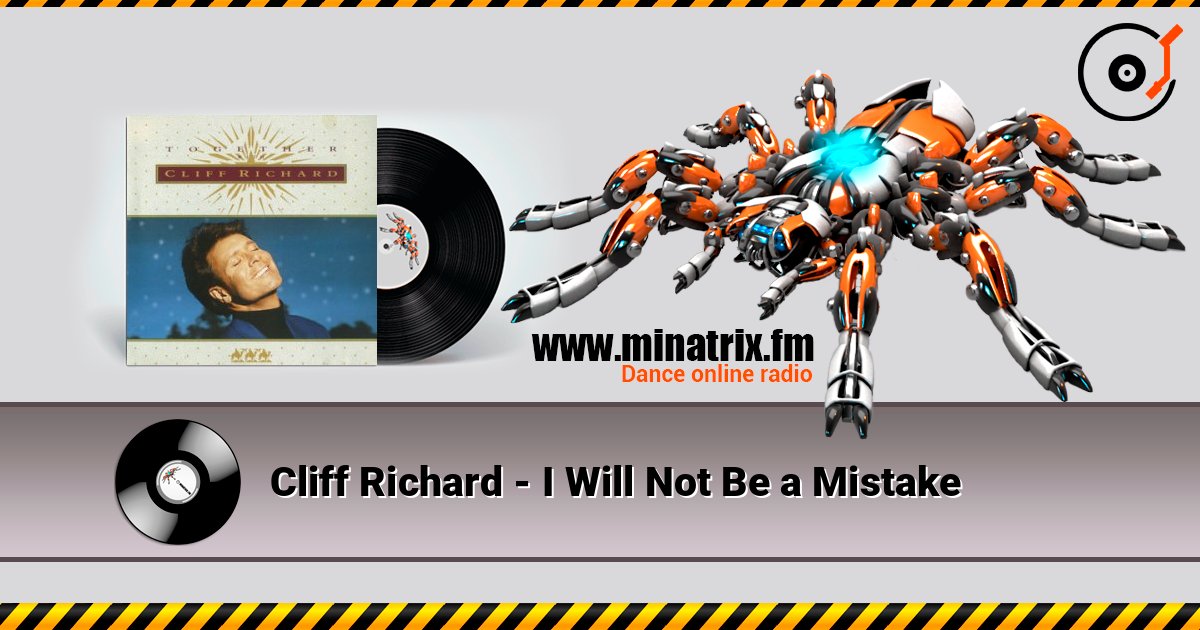 Cliff Richard - I Will Not Be a Mistake слушать онлайн в высоком качестве | Minatrix.FM