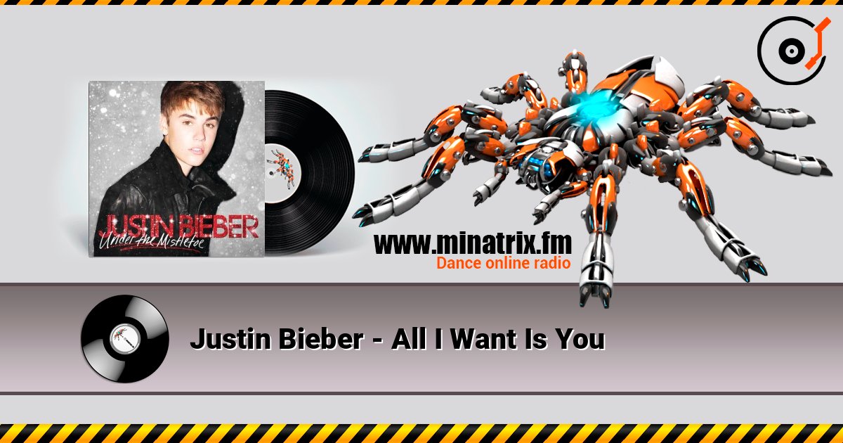 Justin Bieber - All I Want Is You слушать онлайн в высоком качестве | Minatrix.FM