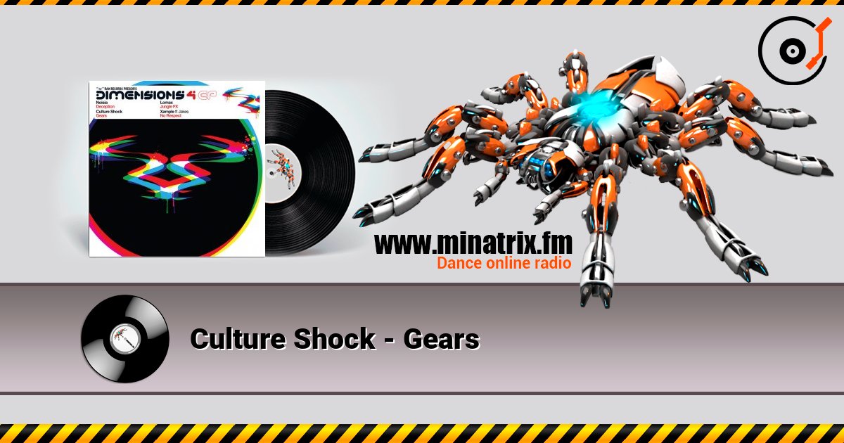 Culture Shock - Gears online in hoher Qualität hören | Minatrix.FM