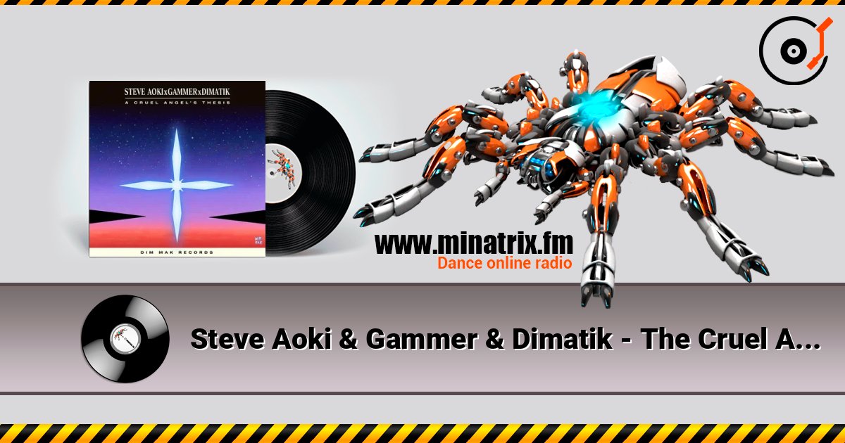 Steve Aoki & Gammer & Dimatik - The Cruel Angel's Thesis (Neon Genesis Evangelion) online in hoher Qualität hören | Minatrix.FM