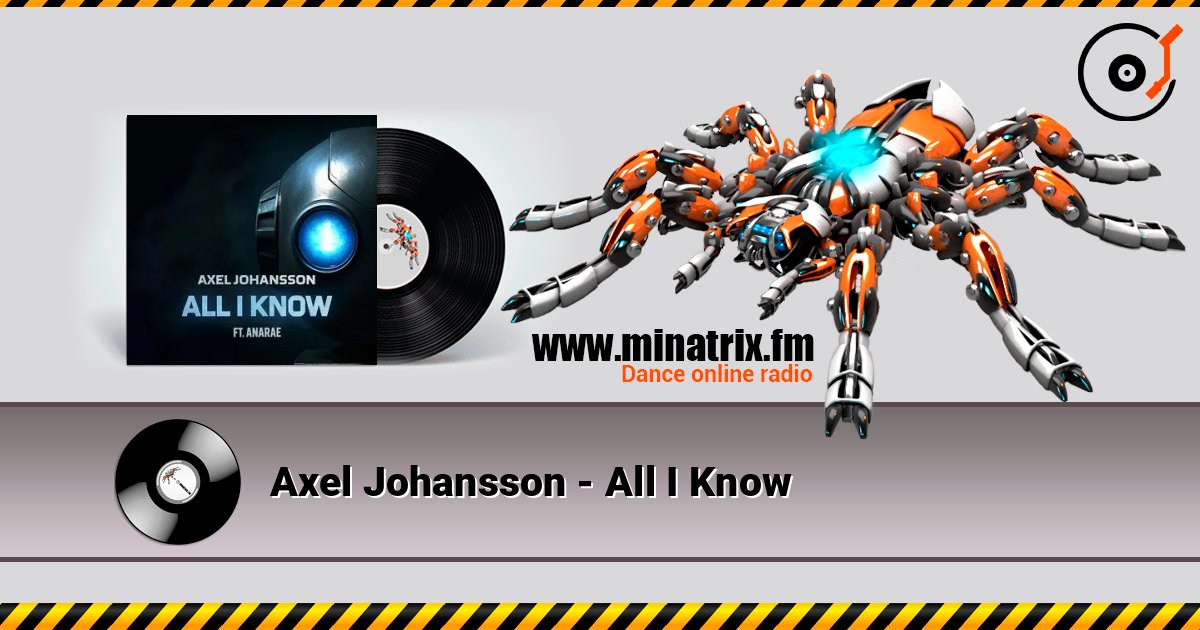 Axel Johansson - All I Know online in hoher Qualität hören | Minatrix.FM