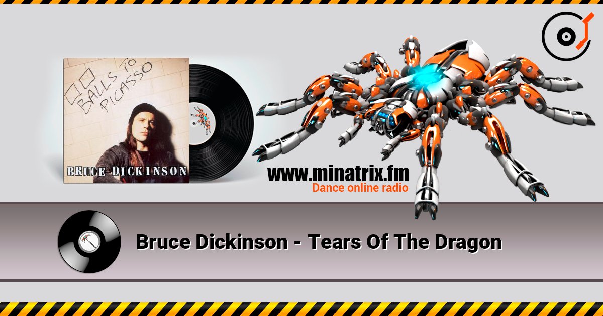 Bruce Dickinson - Tears Of The Dragon слушать онлайн в высоком качестве | Minatrix.FM