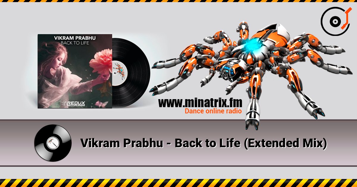 Vikram Prabhu - Back to Life (Extended Mix) слушать онлайн в высоком качестве | Minatrix.FM