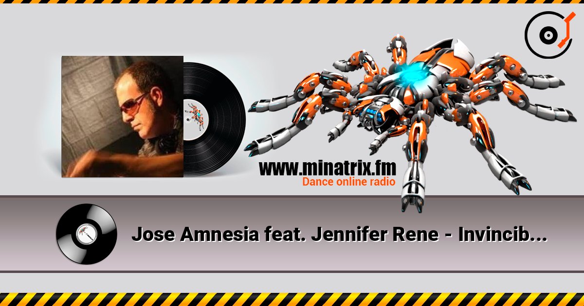 Jose Amnesia feat. Jennifer Rene - Invincible (Sied van Riel Remix) 在线收听高音质 | Minatrix.FM