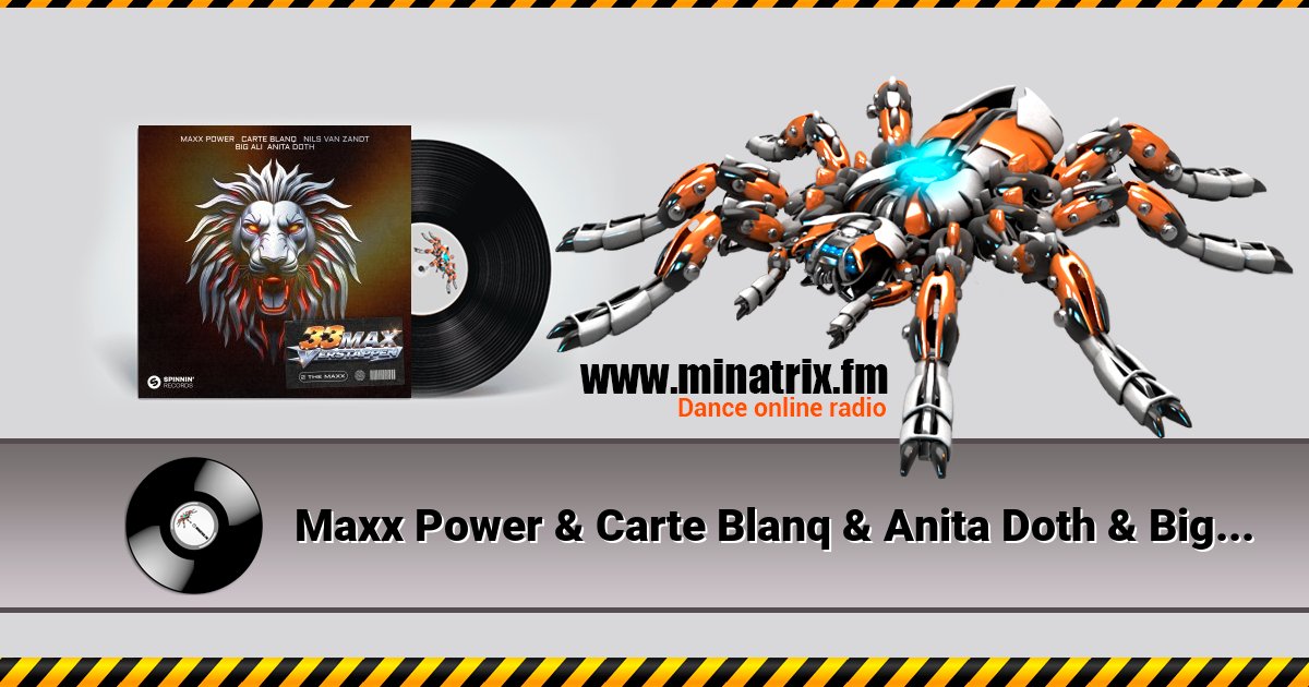 Maxx Power & Carte Blanq & Anita Doth & Big Ali - 33 Max Verstappen (2 The Maxx) [with Nils van Zandt]  