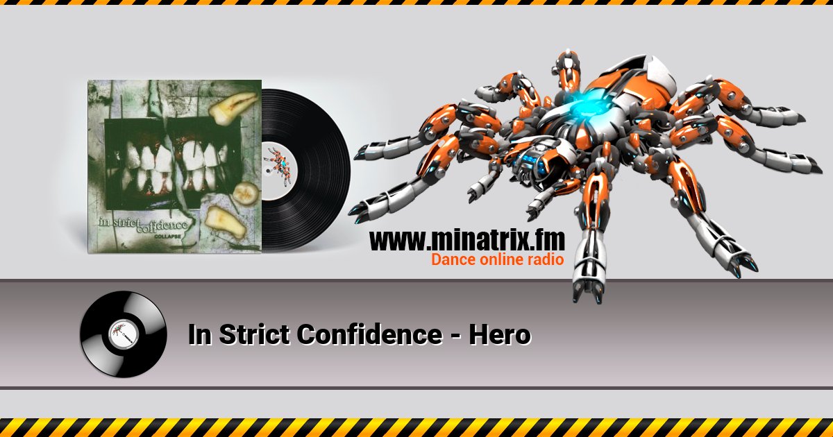 In Strict Confidence - Hero In Strict Confidence - Hero скачать бесплатно