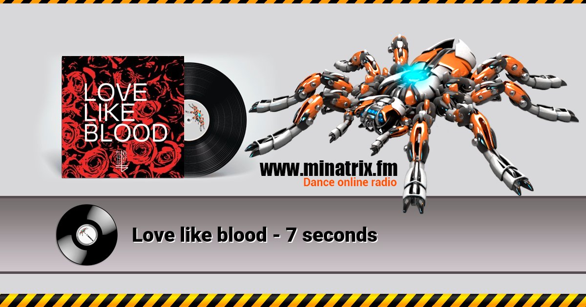 Love like blood - 7 seconds Love like blood - 7 seconds скачать бесплатно