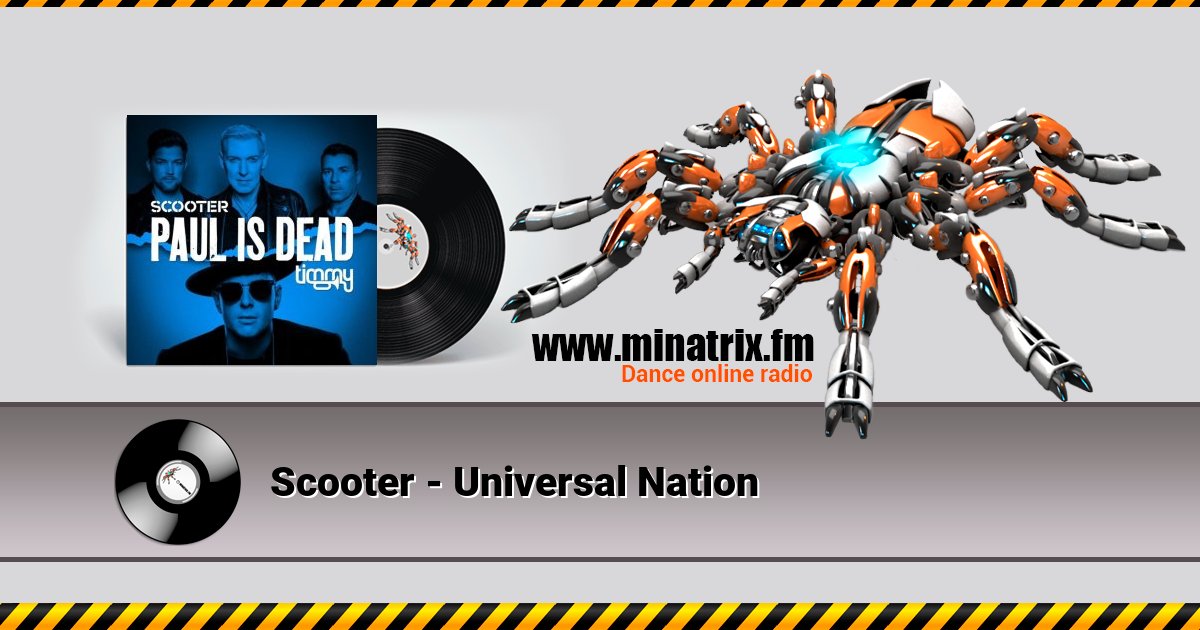 Scooter - Universal Nation Scooter - Universal Nation скачать бесплатно