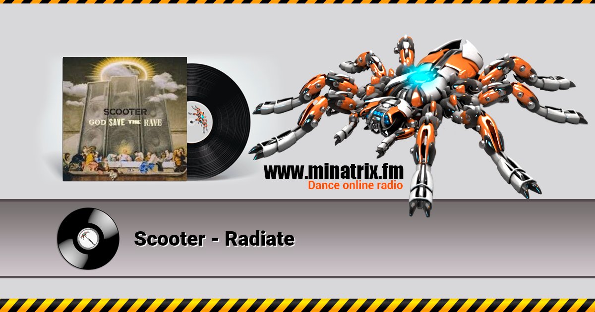 Scooter - Radiate Scooter - Radiate скачать бесплатно