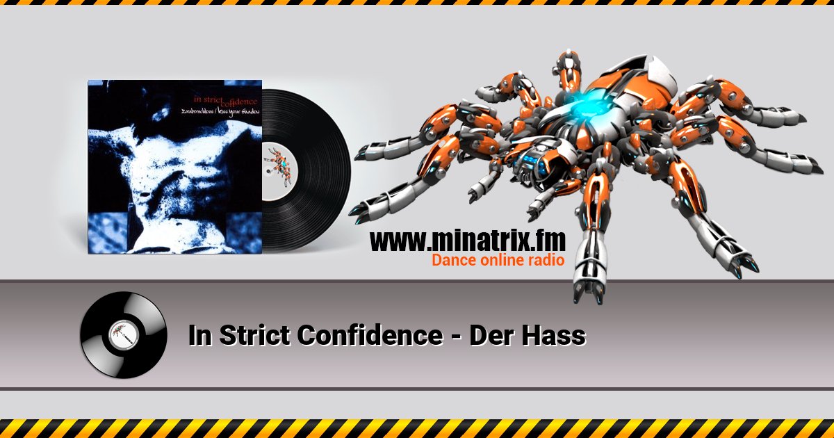 In Strict Confidence - Der Hass In Strict Confidence - Der Hass скачать бесплатно