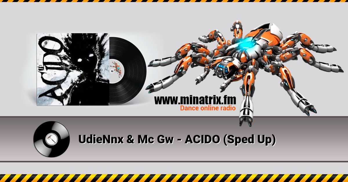UdieNnx & Mc Gw - ACIDO (Sped Up) UdieNnx & Mc Gw - ACIDO (Sped Up) скачать бесплатно