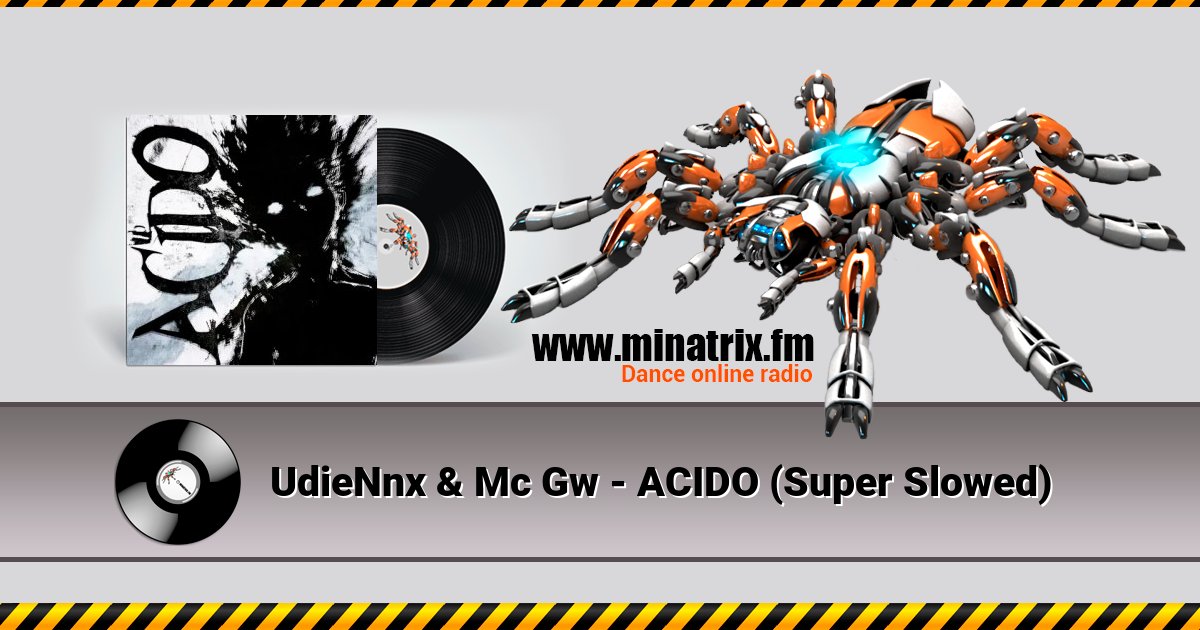 UdieNnx & Mc Gw - ACIDO (Super Slowed) UdieNnx & Mc Gw - ACIDO (Super Slowed) скачать бесплатно