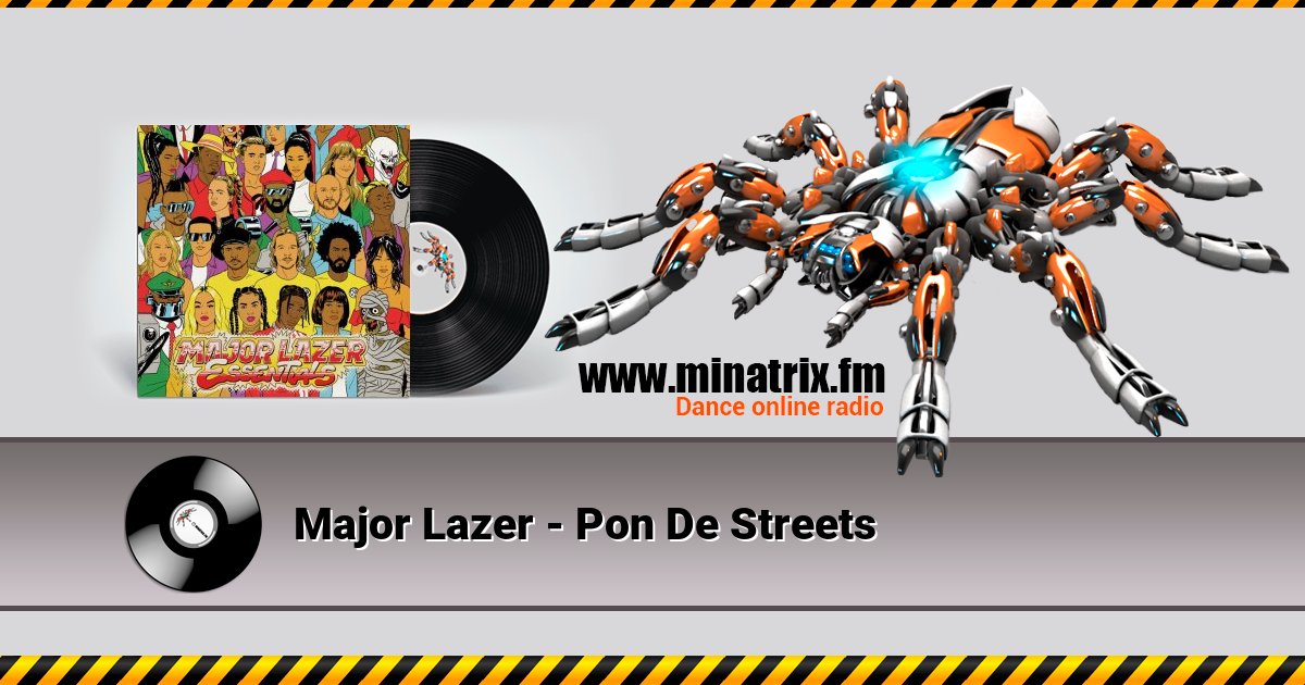 Major Lazer - Pon De Streets Major Lazer - Pon De Streets скачать бесплатно