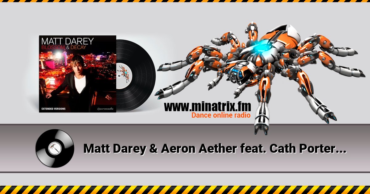 Matt Darey & Aeron Aether feat. Cath Porter - Blossom & Decay Matt Darey & Aeron Aether feat. Cath Porter - Blossom & Decay скачать бесплатно