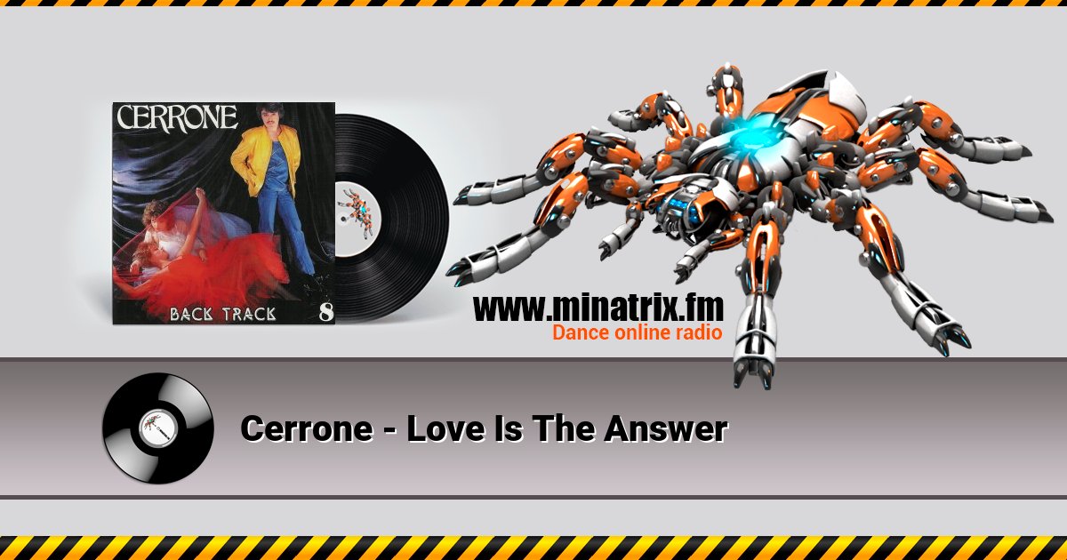 Cerrone - Love Is The Answer Cerrone - Love Is The Answer скачать бесплатно