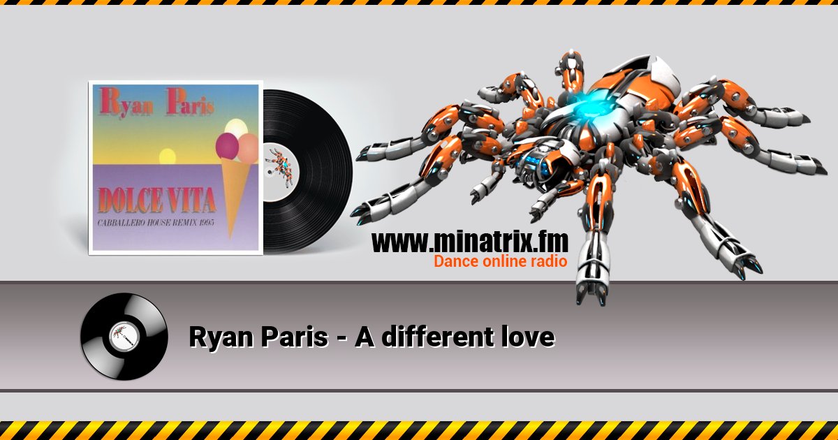 Ryan Paris - A different love Ryan Paris - A different love скачать бесплатно